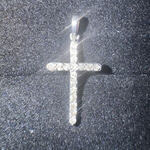 EFFY Natural Diamond Cross Pendant – Sterling Silver – Hudson’s Bay